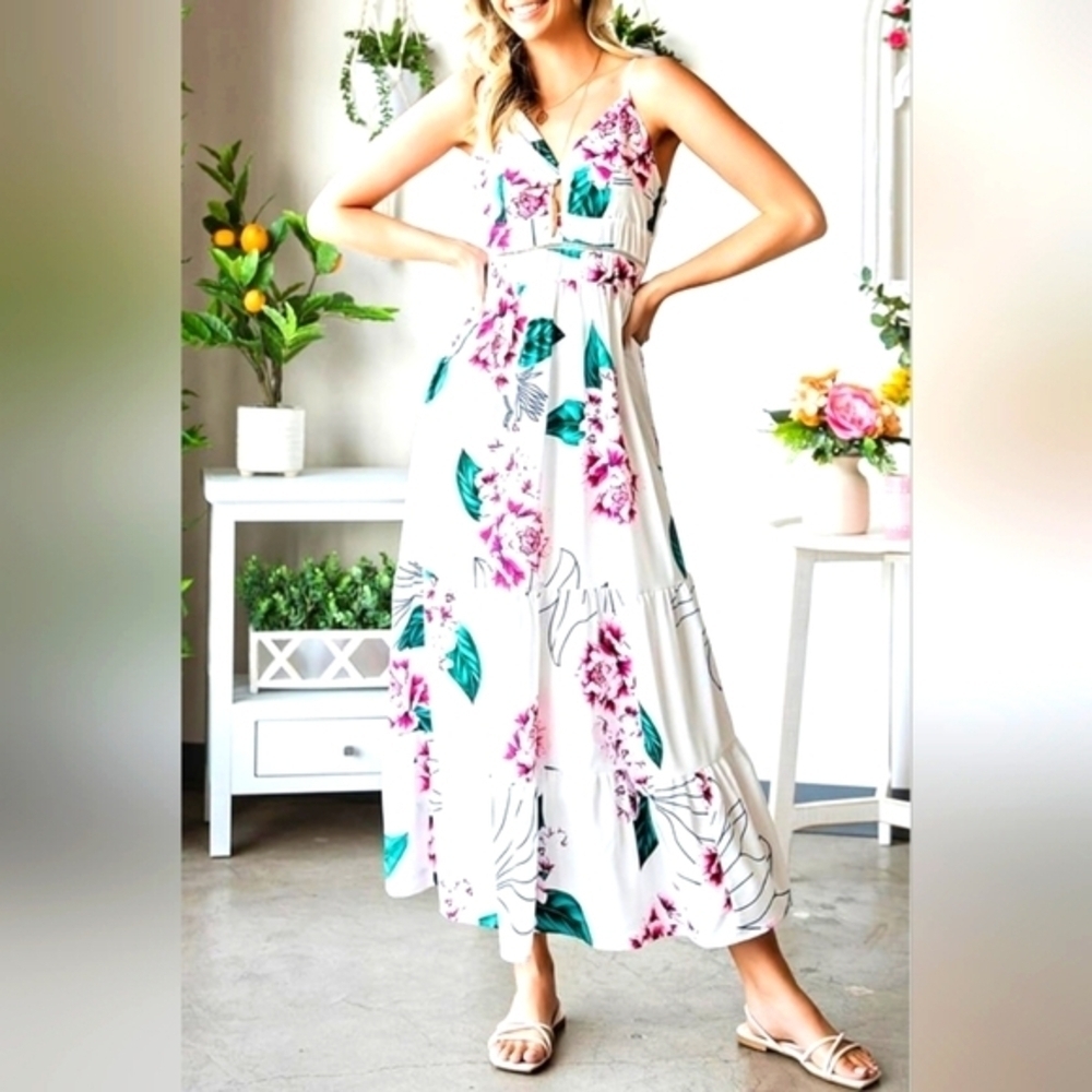 Printed Women's Dresses Size S,M, L